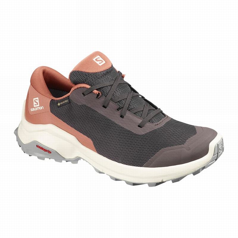 Zapatillas Trekking Salomon Mujer Chocolate - Salomon Argentina X REVEAL GORE-TEX ,456318-QKL